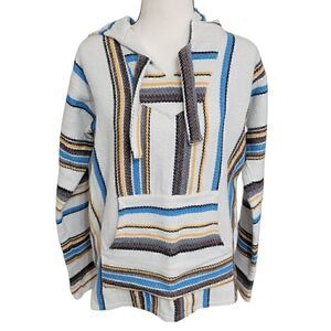 Original Senor Lopez Baja Hoodie Poncho Size Small Unisex